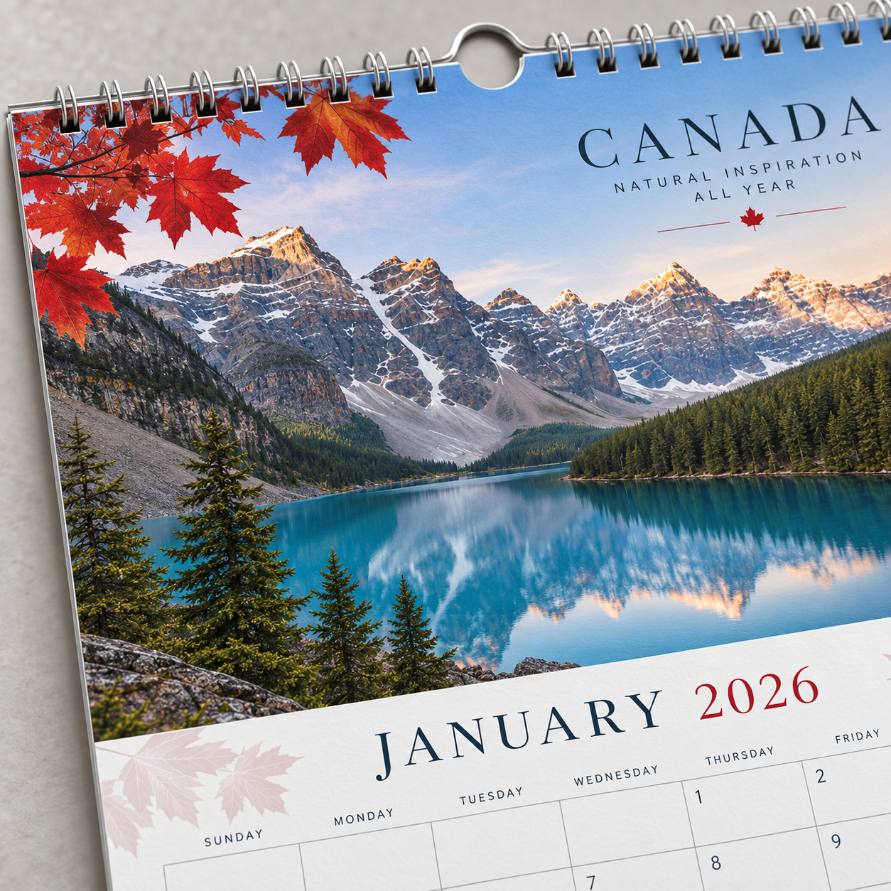 28-Page Self Cover Wall Calendars 2