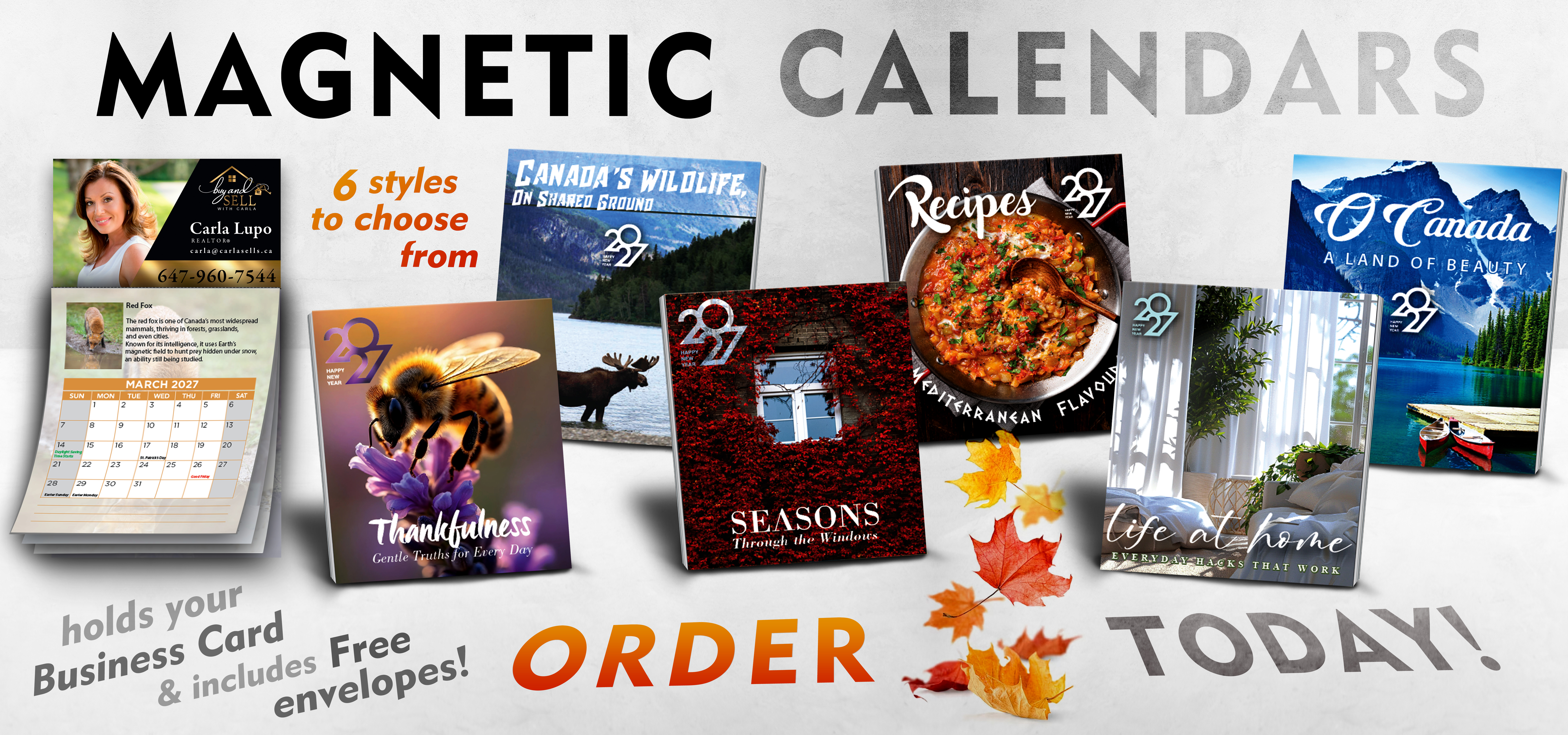 Magnetic Calendars 2026