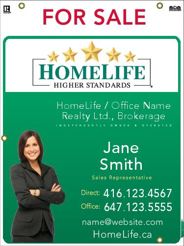 HomeLife - For Sale - Classic w/ Photo - 24x32