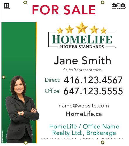 HomeLife - For Sale - Banner - 30x34 with Photo
