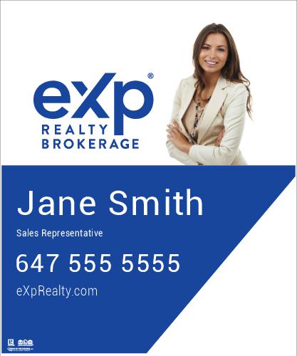 eXp Realty - For Sale -  30x36 - Style 1 with Photo