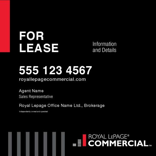 Royal LePage Commercial - 4x4 - Single - Black