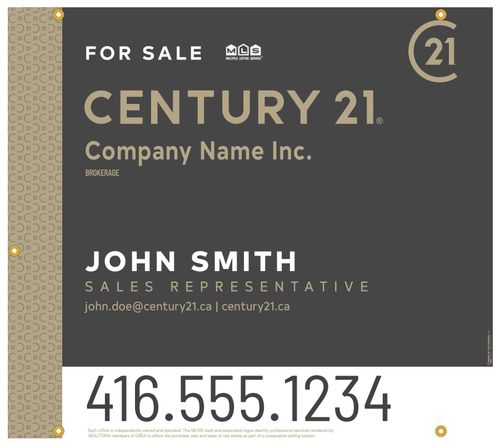 Century 21 For Sale Sign Mosaic - 36x32