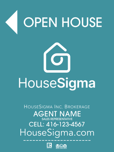 HouseSigma Sandwich Board  18 x 24 - 1 Agent