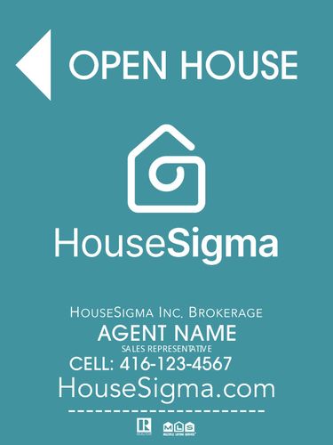 HouseSigma Sandwich Board  18 x 24 - 1 Agent