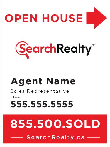 Search Realty Sandwich Board  18 x 24 - 1 Agent