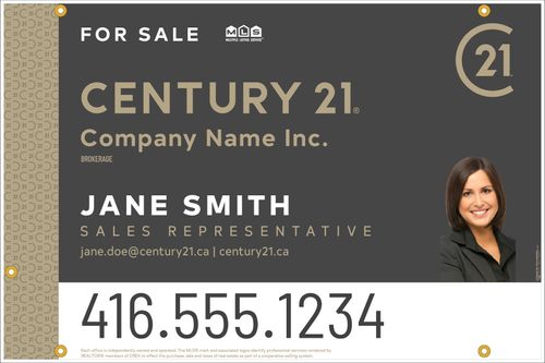 Century 21 For Sale Sign Mosaic - 36x24 with Photo