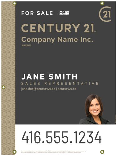 Century 21 For Sale Sign Mosaic - 24x32 with Photo