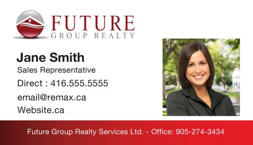 Future Group Realty - Business Card - Personalized Front