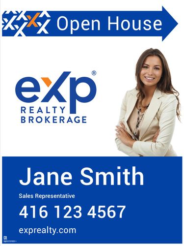 eXp Sandwich Board Style 3 - 24x32 w/Photo