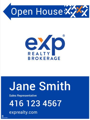eXp Sandwich Board Style 3 - 24x32