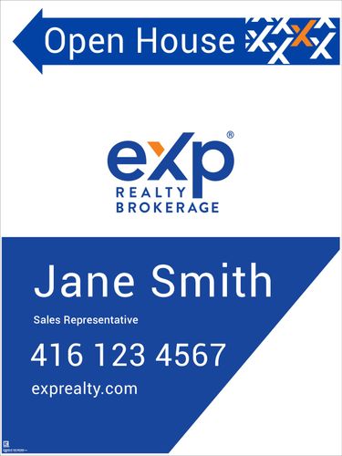 eXp Sandwich Board Style 1 - 18x24