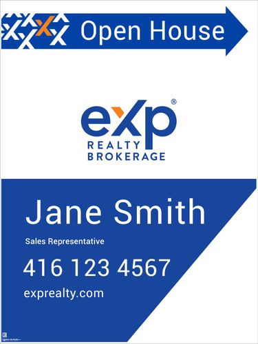 eXp Sandwich Board Style 1 - 18x24