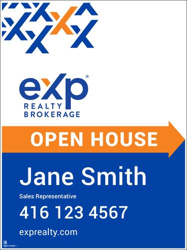 eXp Sandwich Board Style 2 - 24x32