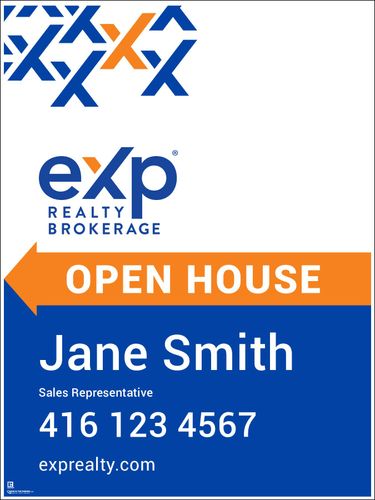 eXp Sandwich Board Style 2 - 24x32