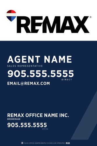 REMAX® - For Sale Sign - 24x36
