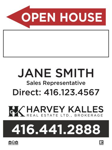 Harvey Kalles Sandwich Board - 18x24