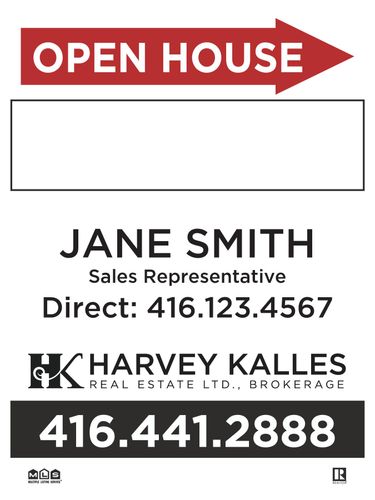 Harvey Kalles Sandwich Board - 24x32
