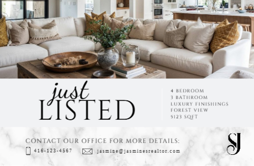 Real Estate - Just Listed