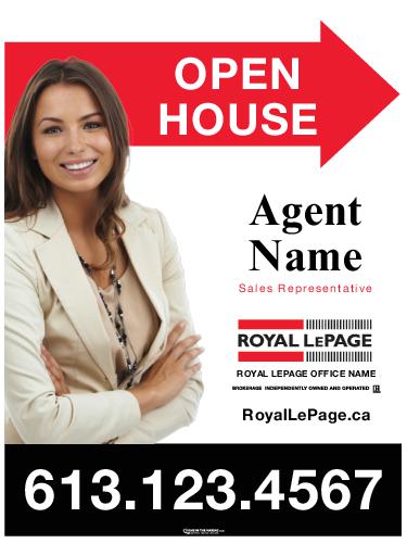 Royal LePage - Sandwich Board - 24x32 - Classic with Photo