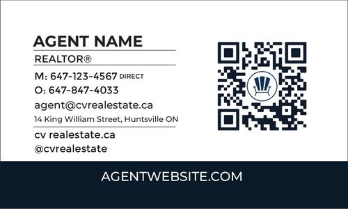 CV Real Estate - Cottage Business Card - 2 Sided