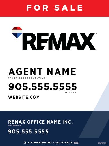 REMAX® - For Sale Sign - 24x32
