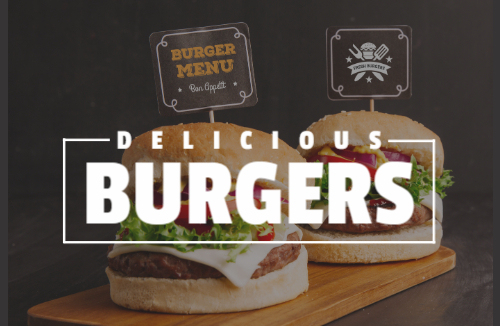 Delicious Burger - Single Sided
