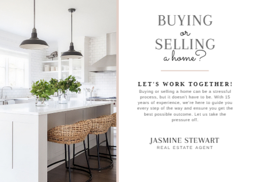 Real Estate - Buying or Selling? - Single Sided