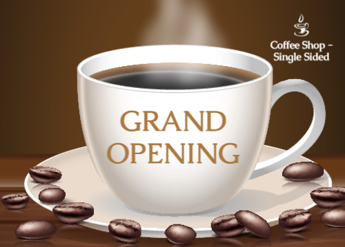 Coffee Shop - Single Sided