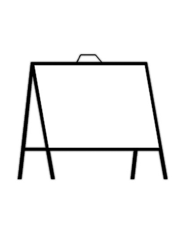 A-frame - 24"x 18"