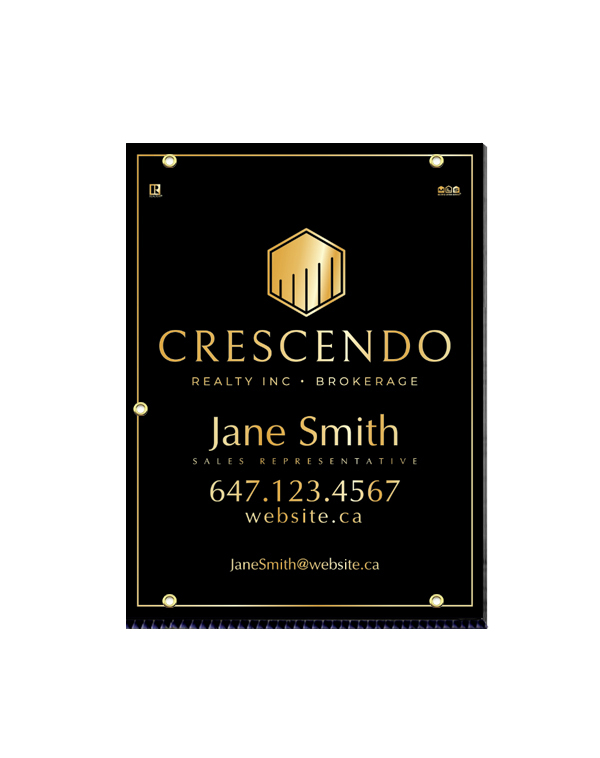 Crescendo Luxury - For Sale Sign