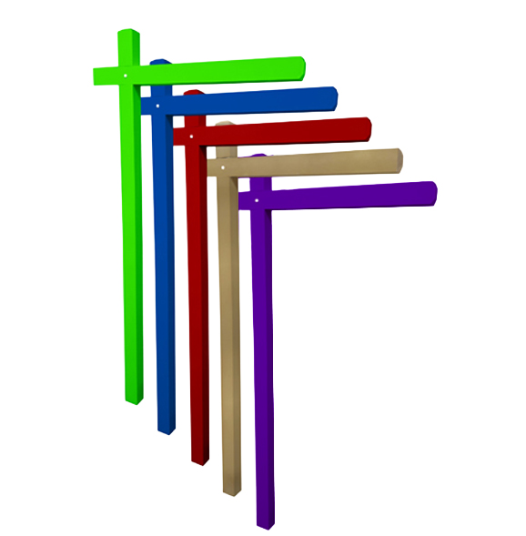 Coloured Aluminum Posts