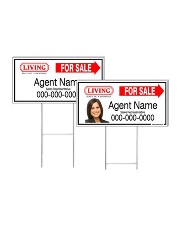 Living Realty - Directional Signs, Personalized