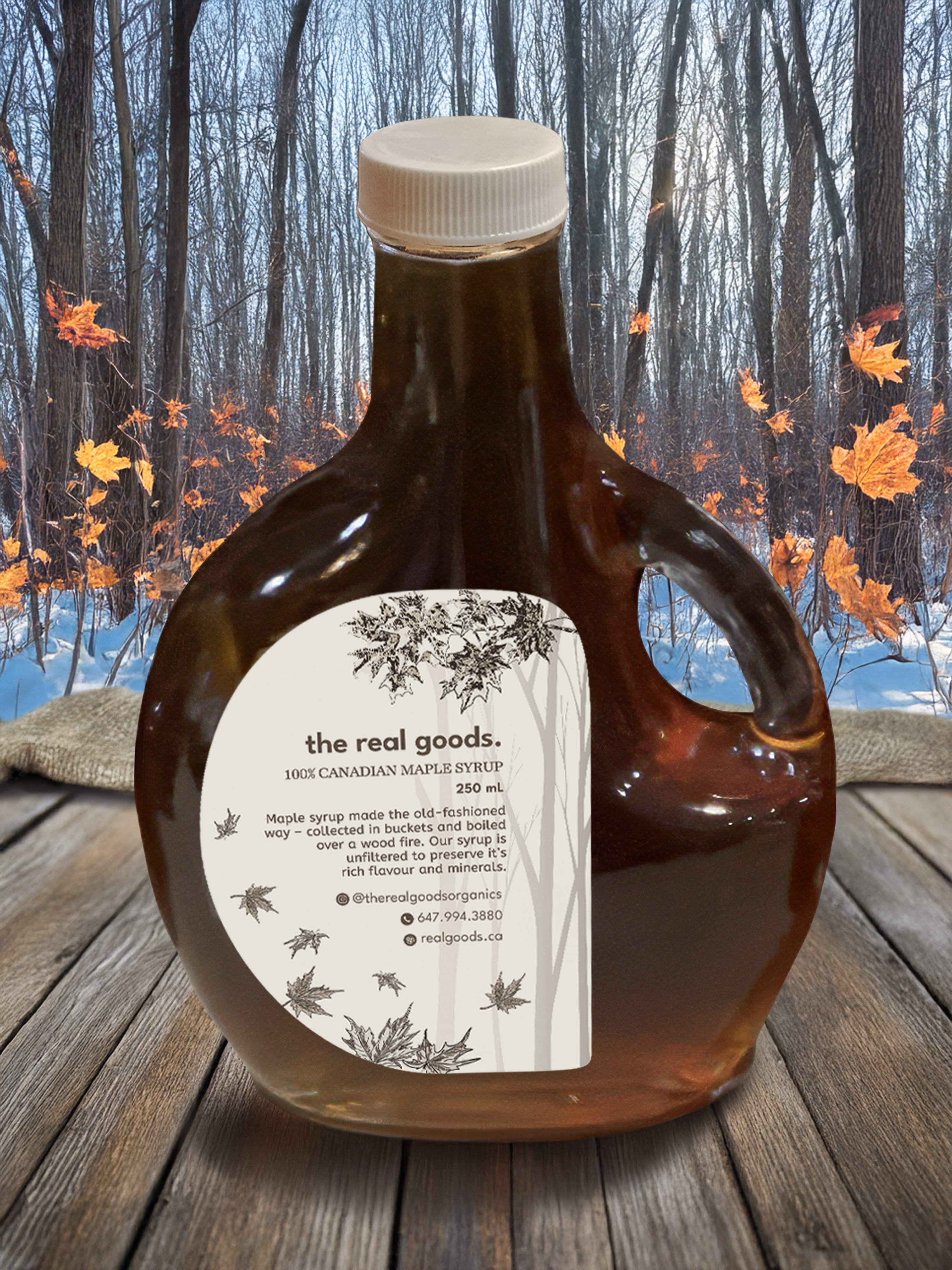 Maple Syrup - the real goods.
