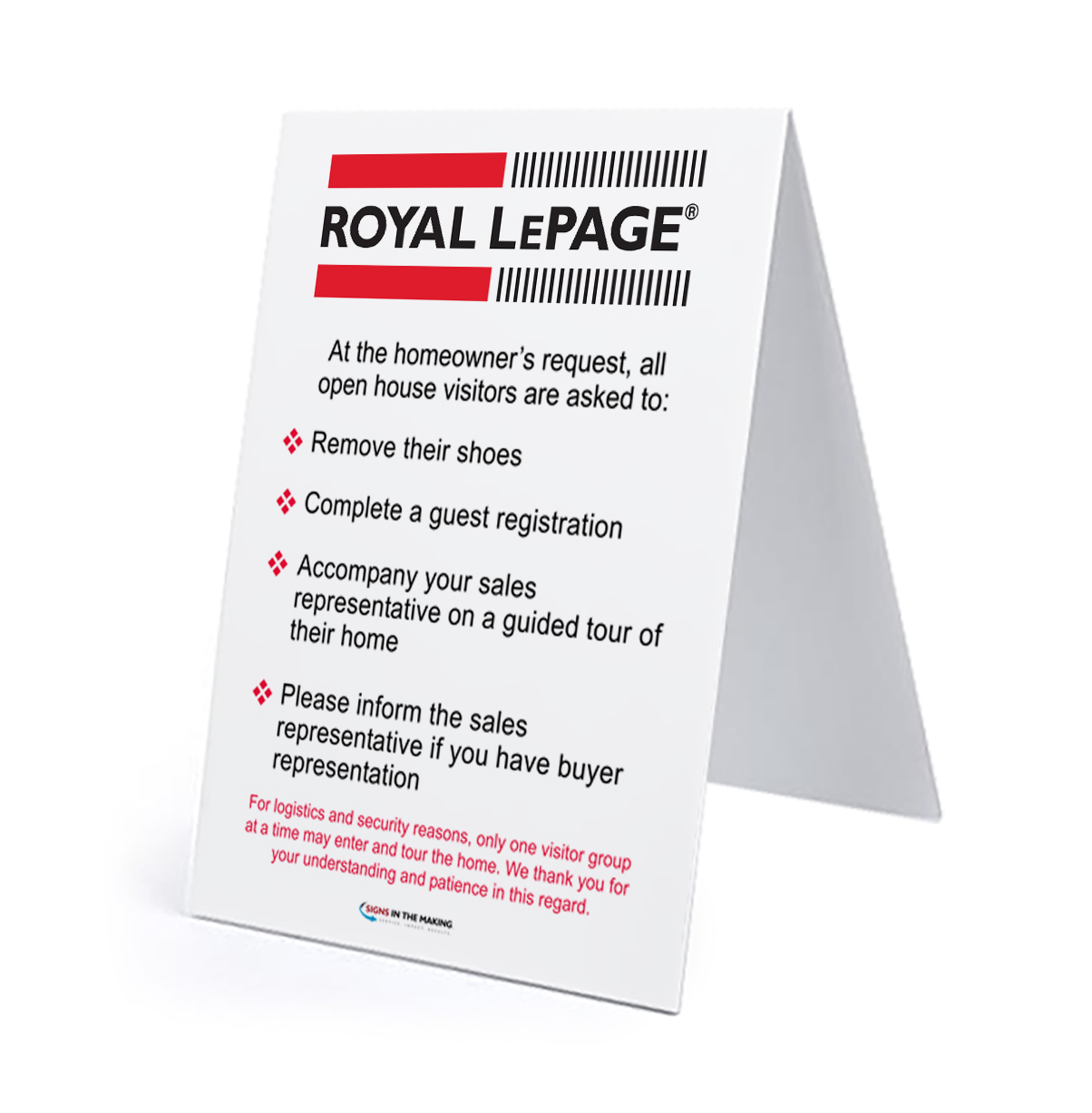 Royal LePage - Open House Etiquette