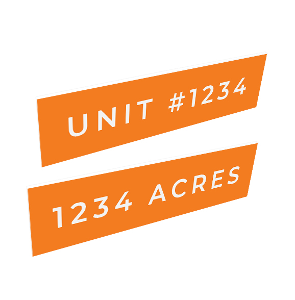 REVEL Realty Top Rider / Acres or Unit (Orange)