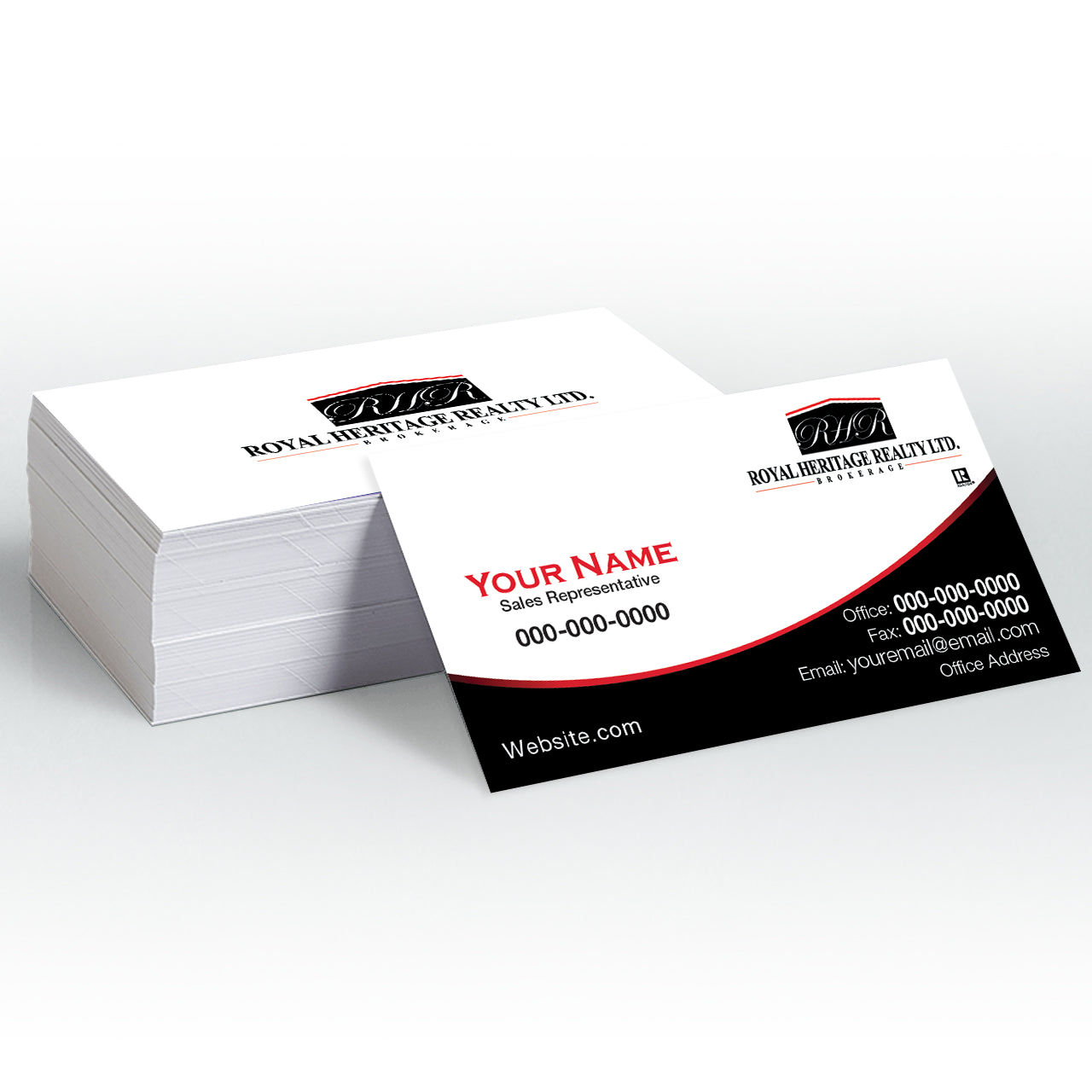 Royal Heritage Business Cards