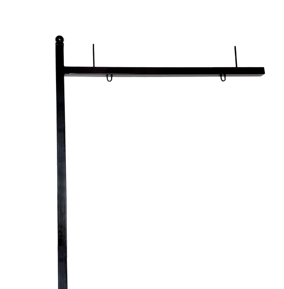 Black Steel Posts