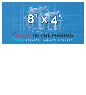 8' x 4'
