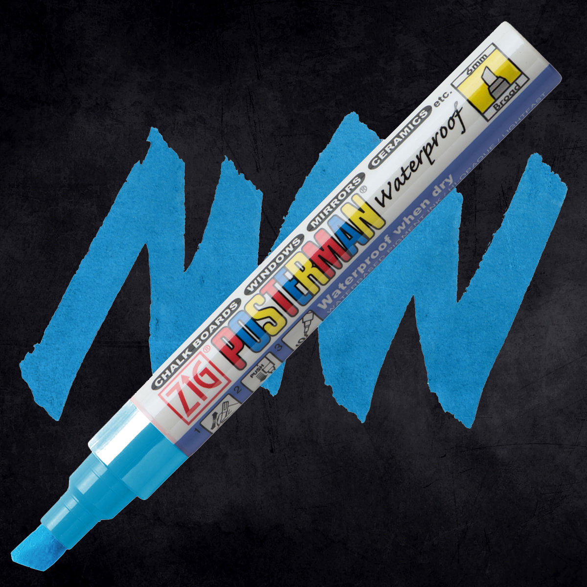 Fluorescent Blue