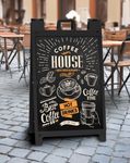 Deluxe - Quick-Change PVC A-Frame ™ & Print Combo 2