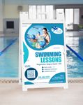 Deluxe - Quick-Change PVC A-Frame ™ & Print Combo 1