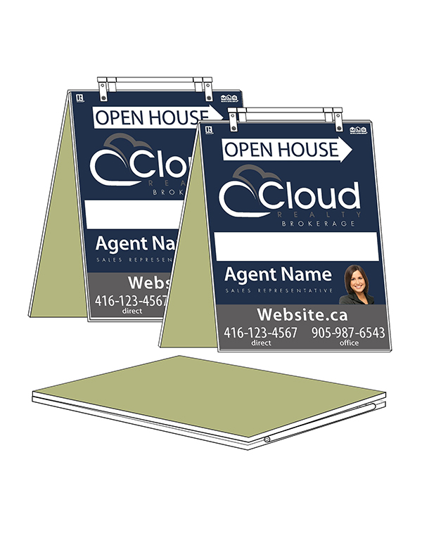 Cloud Realty - Sandwich Boards 2