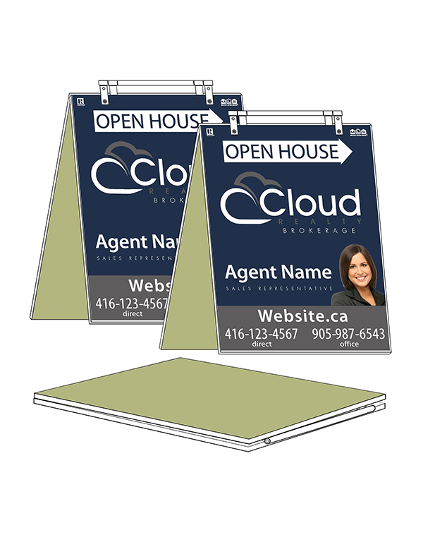 Cloud Realty - Sandwich Boards 1