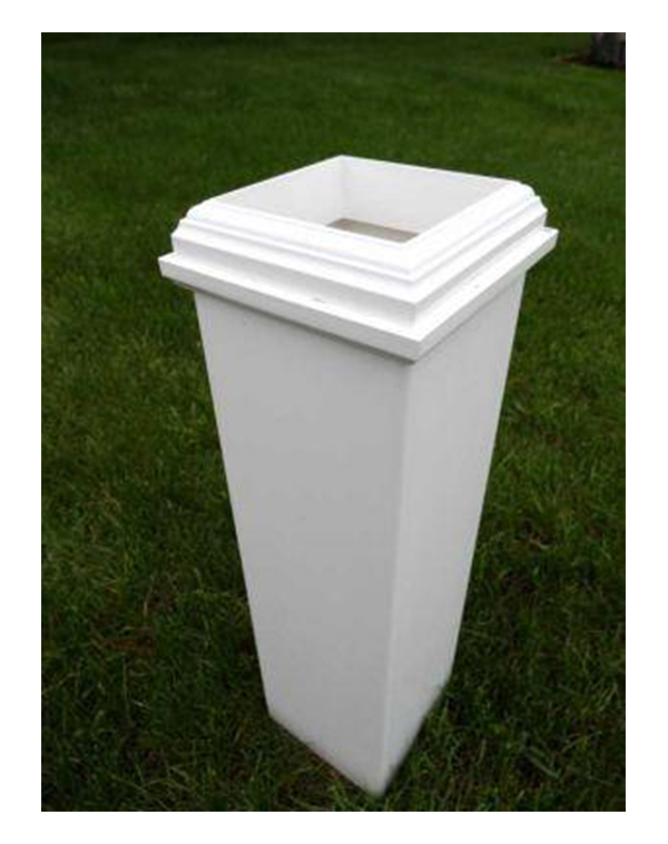 Decorative Base for Vinyl Post 1