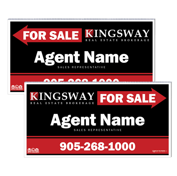 Kingsway - Directional Signs, Personalized 1