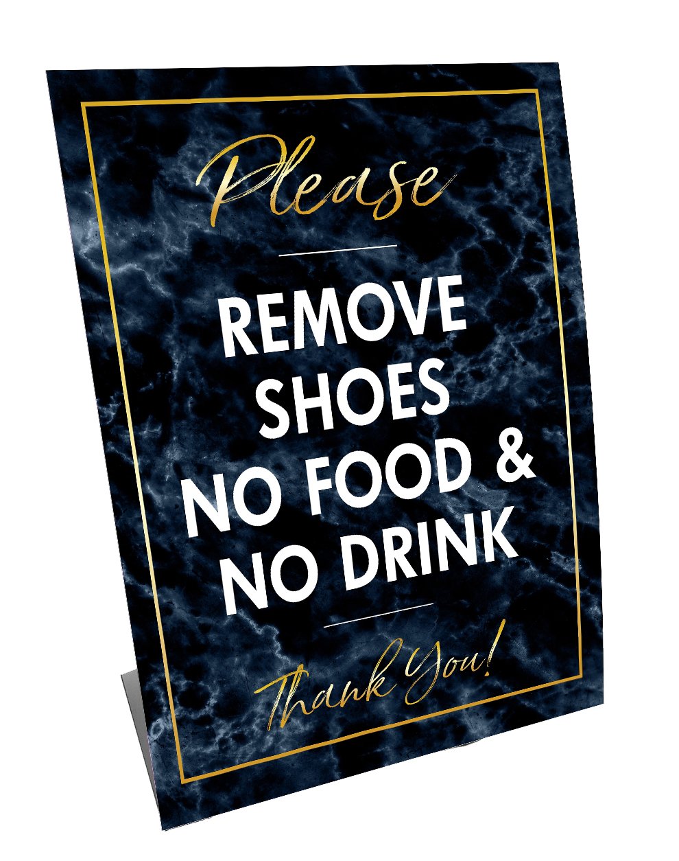 Standup - Please Remove Shoes & No Food or Drink, Marble 1