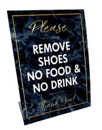 Standup - Please Remove Shoes & No Food or Drink, Marble 1