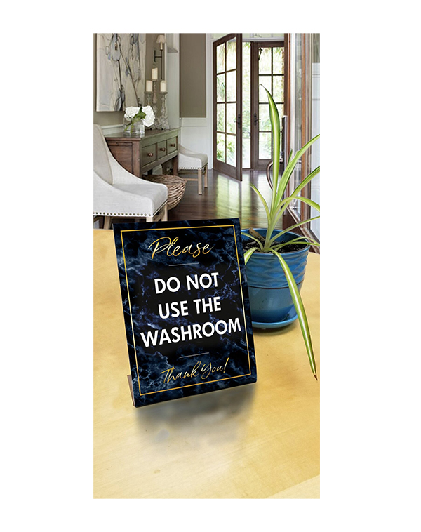 Standup - Please Do NOT use the Washroom, Marble 2