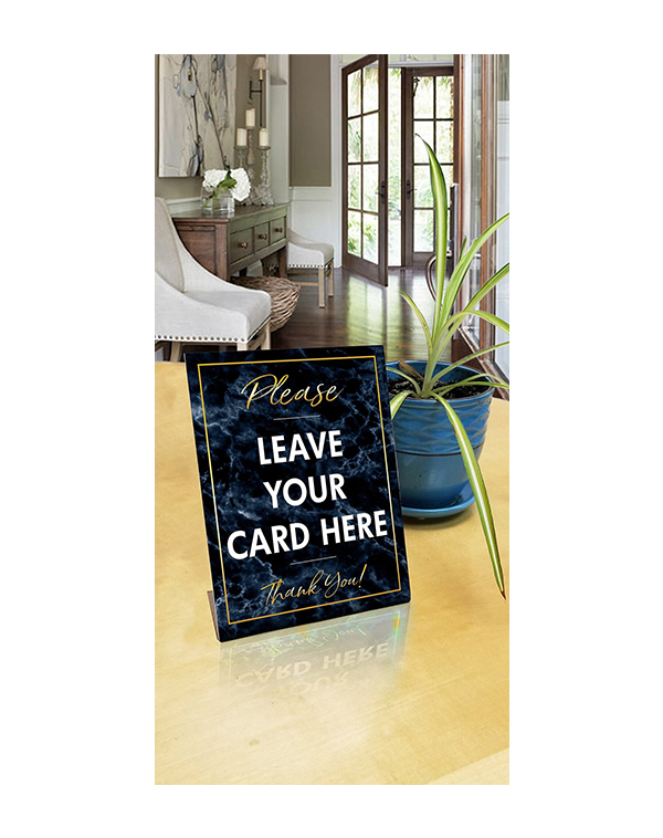 Standup - Please Leave Your Card, Marble 2